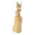 Early 20th Century Corn Husk Mother and Child Figurine For Sale