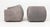 Late 20th Century Modern Style Gray Suede Tub Chairs, Pair For Sale - Image 5 of 6