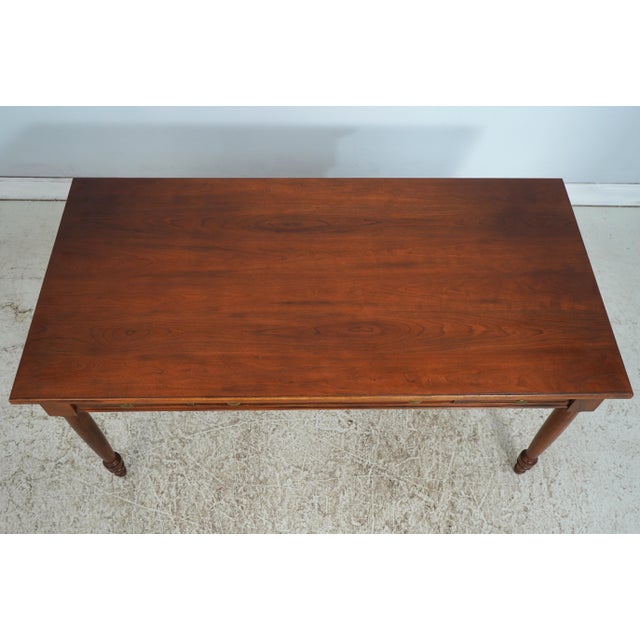 Bernhardt Martha Stewart Cherry 3 Drawer Desk For Sale In Philadelphia - Image 6 of 18