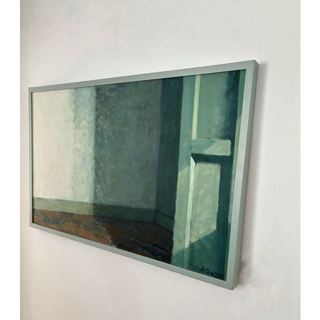 1980s Leon Spierenburg, Atelier, 1985, Oil on Canvas For Sale - Image 5 of 12