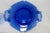 Early 20th Century Early 20th Century Le Smith Mount Pleasant Cobalt Blue Glass Plates With Handles Set of Five For Sale - Image 5 of 18