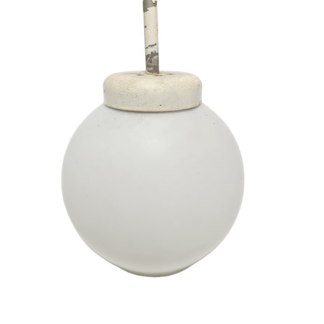 Postmodern Communist Pendant Lamp, Poland, 1970s, in Worn conditions. Designed 1950 to 1959 European Plug (up to 250V).The...