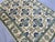 2000 - 2009 Cream and Blue Chobi Wool Rug, 3'10" X 5'4" For Sale - Image 5 of 13