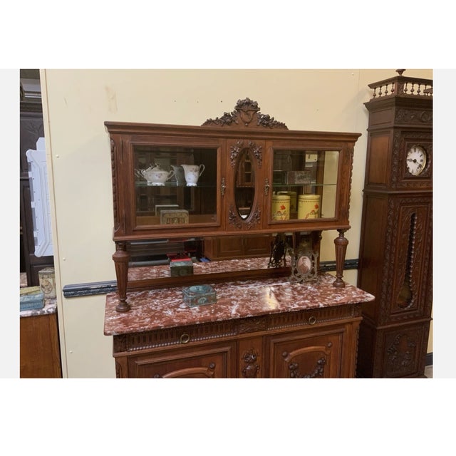 Antique Art Nouveau Buffet, Paris, France, 1910 For Sale - Image 9 of 11