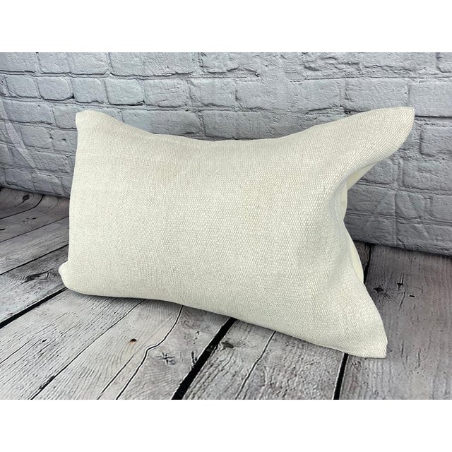 Vintage Pillow Case Turkish Hemp Pillow Decorative Hemp Pillow Dry cleaning only. PILLOW INSERT IS NOT INCLUDED