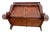 Antique Empire Style Cabinet Flame Mahogany Sideboard, Small Credenza, Buffet For Sale - Image 13 of 13