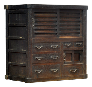 Japanese Tansu Chest of Drawers, 1900s