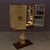 Italian Goatskin Bar Cabinet on Pedestal Base by Aldo Tura, 190s For Sale - Image 10 of 18