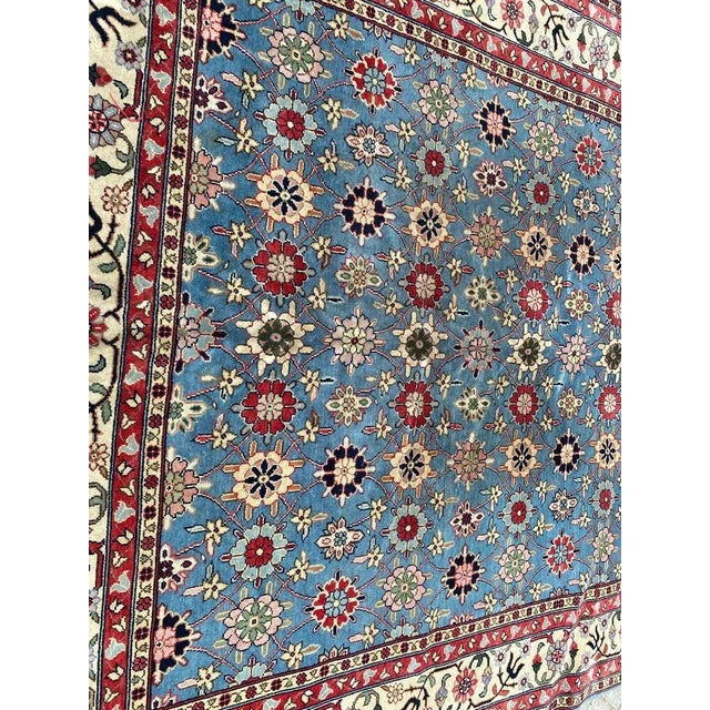 Blue Large Vintage Transylvanian Rug For Sale - Image 8 of 18
