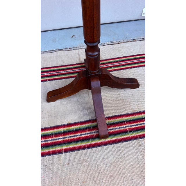 Antique Turned Mahogany Coat & Hat Rack, Circa 1890-1910 For Sale - Image 17 of 18