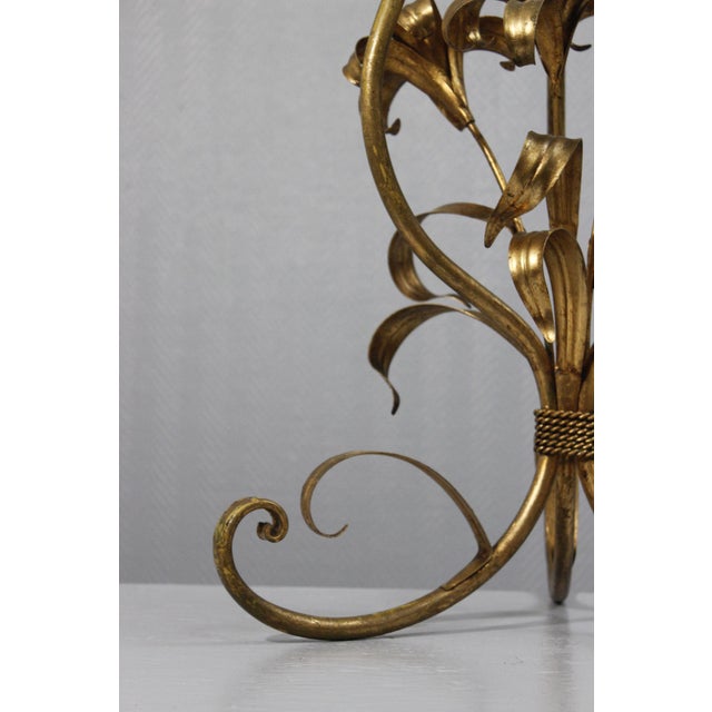 Vintage Side Table in Metal and Glass by Hans Kögl, 1970s For Sale - Image 11 of 14