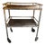 Late 20th Century Vintage Metal Cart For Sale