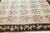 Black Authentic Botanic Russian Bessarabian Handmade Wool Rug For Sale - Image 8 of 8