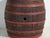 Vintage Wooden Barrel with Iron Hoops, Hungary, 1930 For Sale - Image 4 of 6