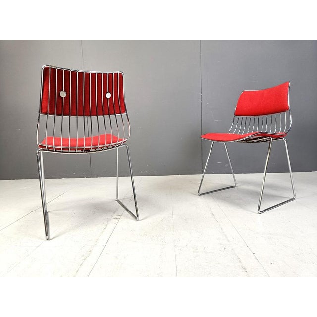 Dining Chairs by Rudi Verelst for Novalux, 1970s, Set of 8 For Sale - Image 10 of 12