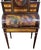 19th C French Vernis Martin Style Painted & Fitted Interior Bonheur Du Jour Secretary Desk For Sale - Image 13 of 18