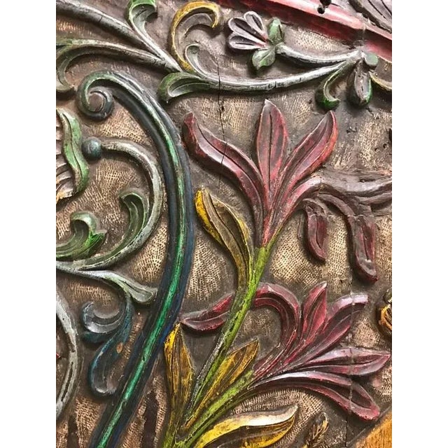 Carved Wood Plaque Depicting Animals For Sale - Image 10 of 10