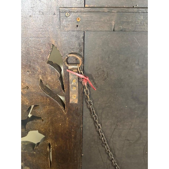 Antique Italian Wall Mirror, Vintage Elegance From the 20th Century For Sale - Image 14 of 15