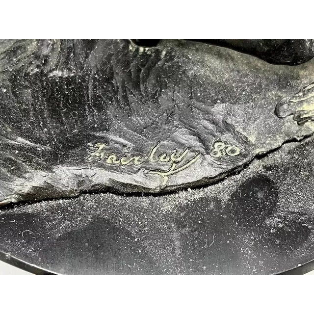 Paul Fairley Horses Bronze Sculpture Unique For Sale In New York - Image 6 of 6