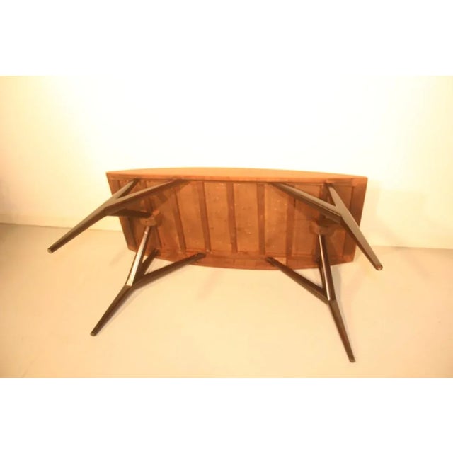 Italian Coffee Table with Wooden Inlays by Luigi Scremin, 1950 For Sale - Image 16 of 18