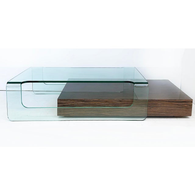 Contemporary Dellarobbia Metro Coffee Cocktail Table by Javier Palomares, Italy For Sale - Image 3 of 8