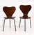 1960s Danish Chairs in Teak and Iron, 1960s, Set of 2 For Sale - Image 5 of 6