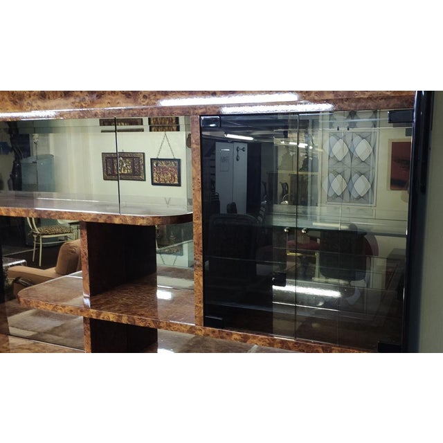 Idra Living Room Furniture in Walnut by Turri, 1992 For Sale - Image 11 of 16