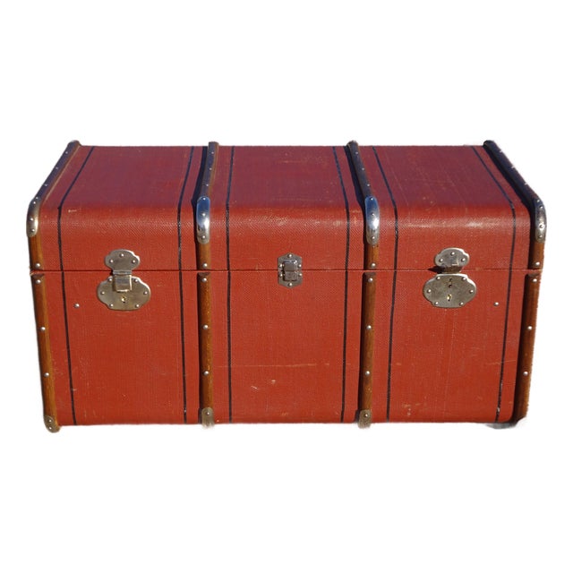 Early 20th Century Cabin Trunk, 1930s For Sale