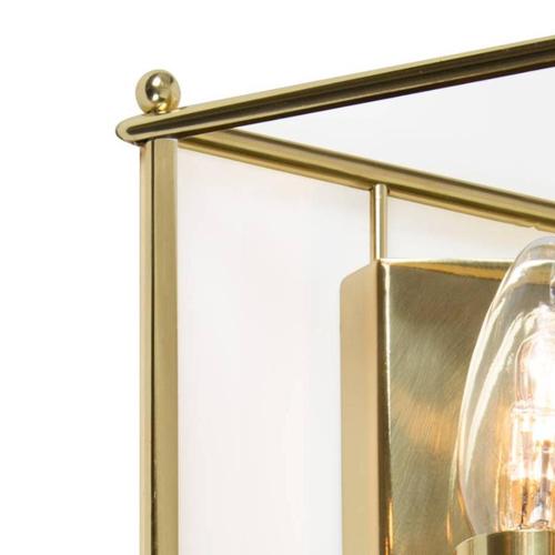 Small Glimminge Brushed Brass Wall Lamp from Konsthantverk For Sale - Image 4 of 6