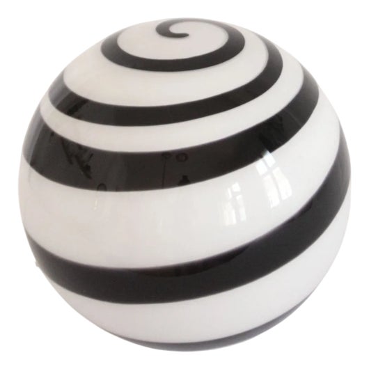 Floor Glass Lamp with Swirl Design from Wofi Leuchten, 2000s For Sale