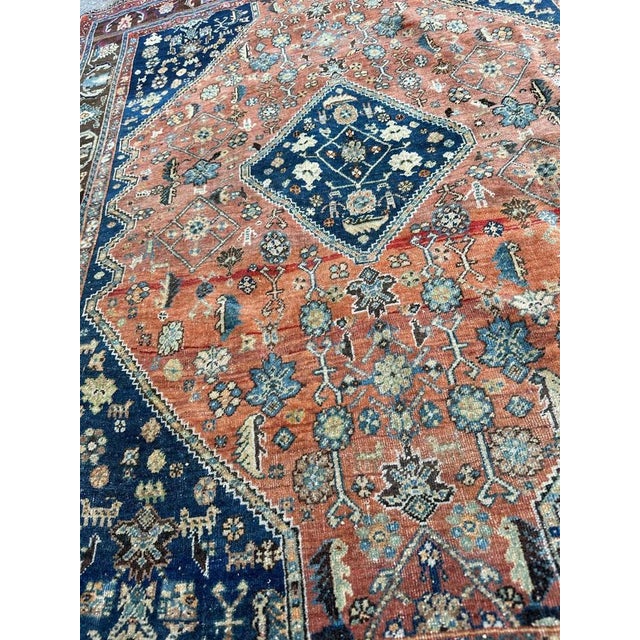 Antique Kashkouli Qashqai Rug For Sale - Image 6 of 18