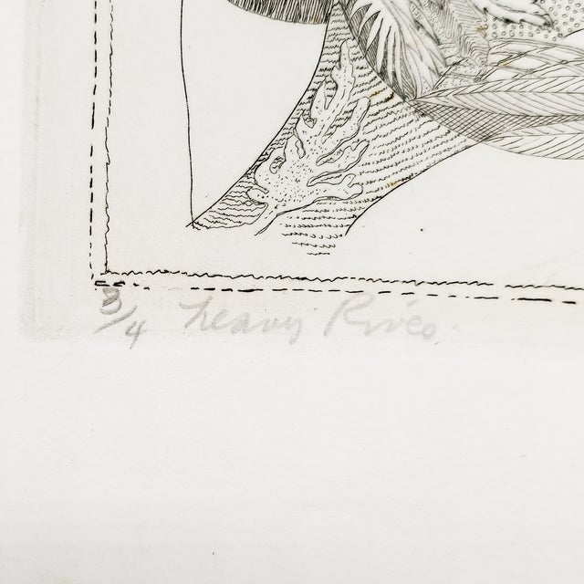 Drawing/Sketching Materials Space Figures - Robert Lohman, C. 1974 For Sale - Image 7 of 12