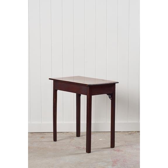 Single Drawer Georgian Side Table (c.1800) For Sale - Image 4 of 14