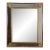 French 19th Century Carved Giltwood and Beveled Mirror For Sale