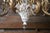 1970s Italian 18-Light Carved Wood & Gilt Metal Chandelier For Sale - Image 9 of 18