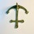 1970s 1970s Vintage Nautical Coastal Arts & Crafts Cast Iron Anchor Wall Hook For Sale - Image 5 of 11