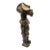 Early 20th Century Zimba Wooden Figure With Kaolin Pigment For Sale