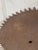 Industrial Antique MIll Saw Blade For Sale - Image 3 of 4