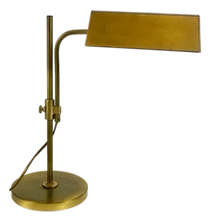 Vintage Brass Table Lamp from Fischer Leuchten, 1970s
