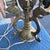 Mid 20th Century Chinese Archaistic Cast Brass Dragon Table Lamp - Attributed to James Mont For Sale - Image 12 of 18