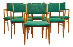 Mid-Century Scandinavian Armchairs, 1960, Set of 6