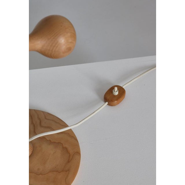 Scandinavian Modern Luxus Ashwood Table Lamp by Östen Kristiansson, Sweden, 1960s For Sale - Image 11 of 18