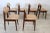 Dining Chairs in Beech Wood and Faux Leather, 1960s, Set of 6 For Sale - Image 9 of 13