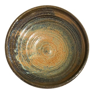 Vintage Original Studio Pottery Bowl For Sale