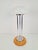Vintage Mushroom Opaline Glass and Chrome Table Lamp, 1970s For Sale - Image 4 of 11