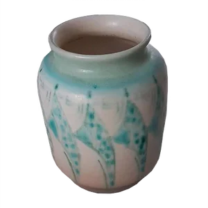 Vintage Lapis Ware Vase by E.T. Radford & Gladys Rodgers for Pilkingtons Royal Lancastrian