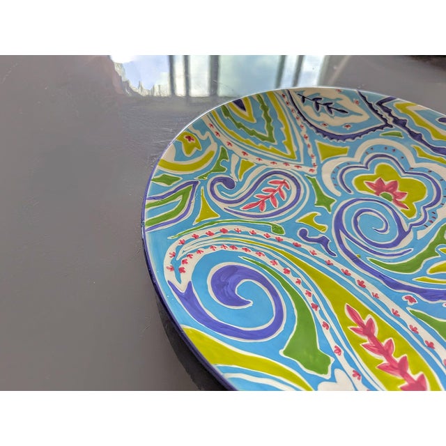 CORRECTION TO SHIPPING TIME, THIS IS SELLER SHIPPING, ARRIVAL TIME IS 4-10 DAYS FROM PURCHASE DATE.Colorful Paisley...