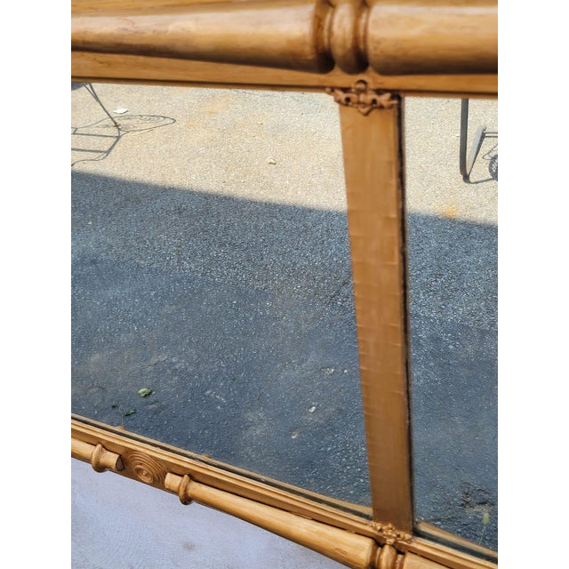 19th Century 3 Section Gilded Mirror Federal Style Refurbished. For Sale - Image 13 of 18