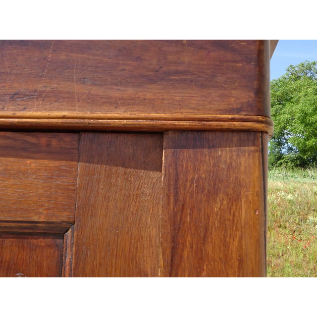 Large Parisian Oak Wardrobe For Sale - Image 6 of 18