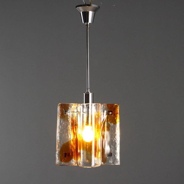 Murano Glass Pendant, 1970s For Sale - Image 9 of 9